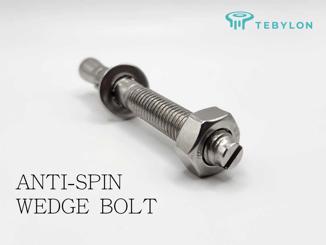 TEBYLON - Anti-spin Wedge Bolt