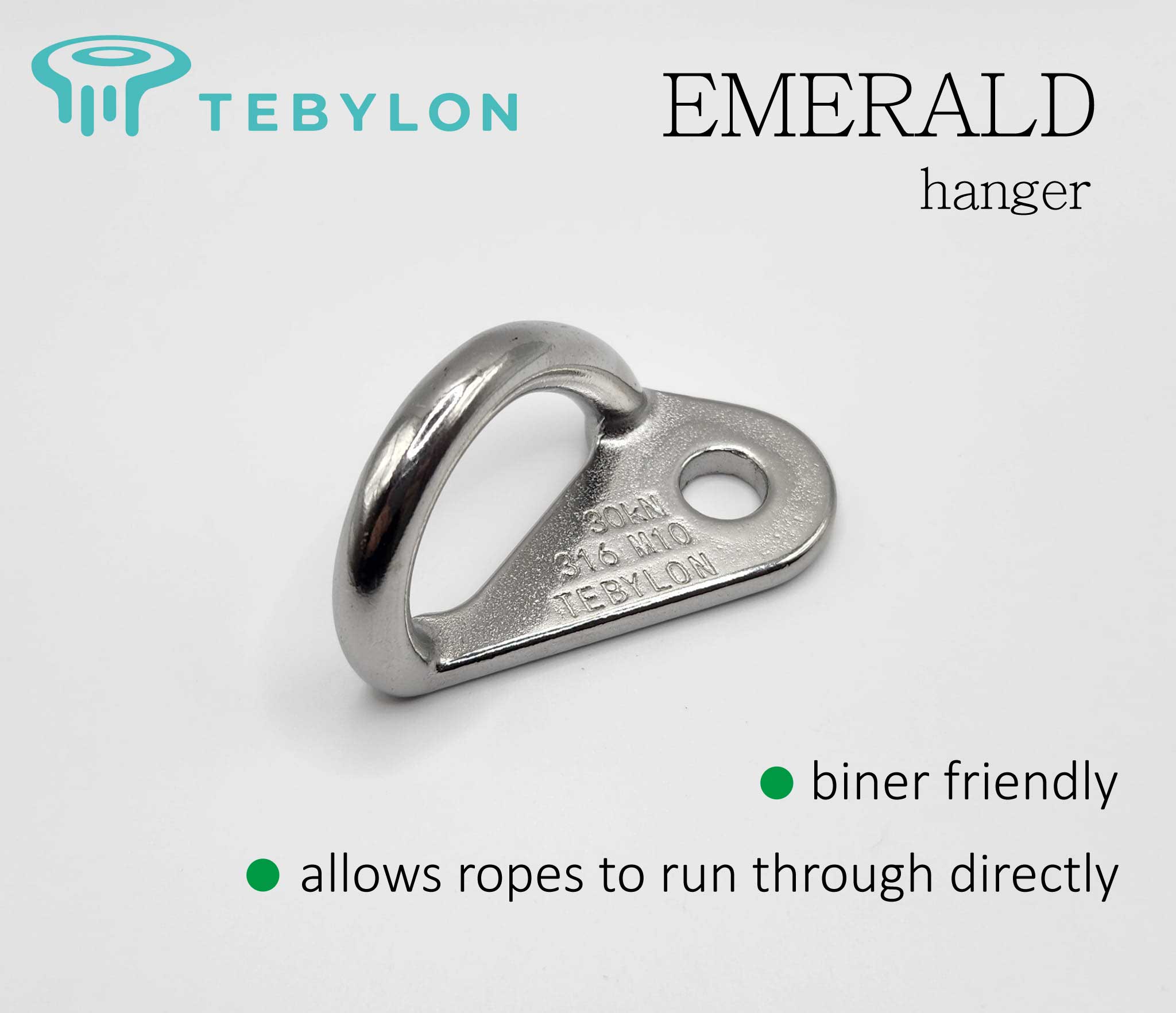 EMERALD biner-friendly hanger